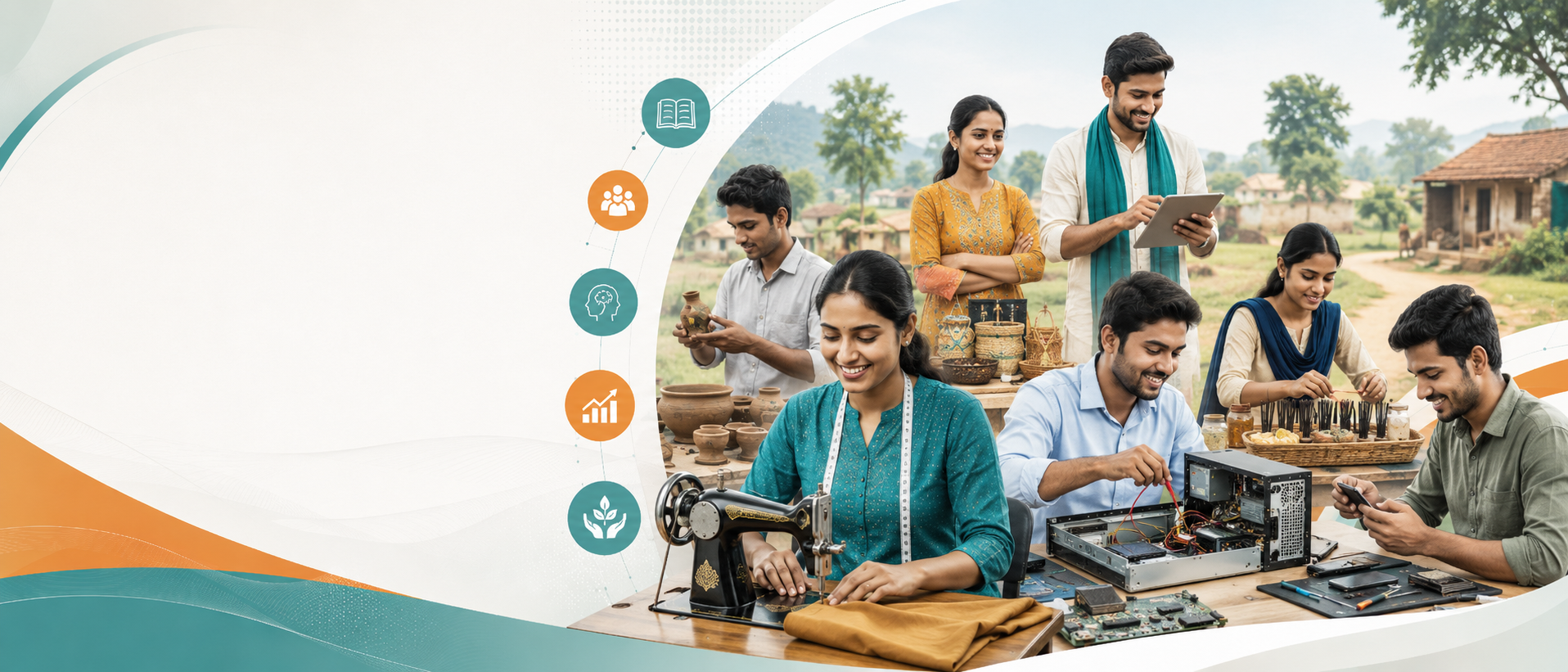 Learn Skills. Start Your Own Livelihood.